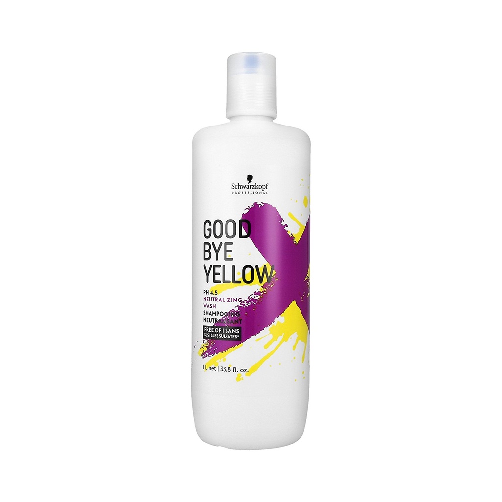 [2262614] Schwarzkopf Goodbye Yellow Shampoo 1000ml