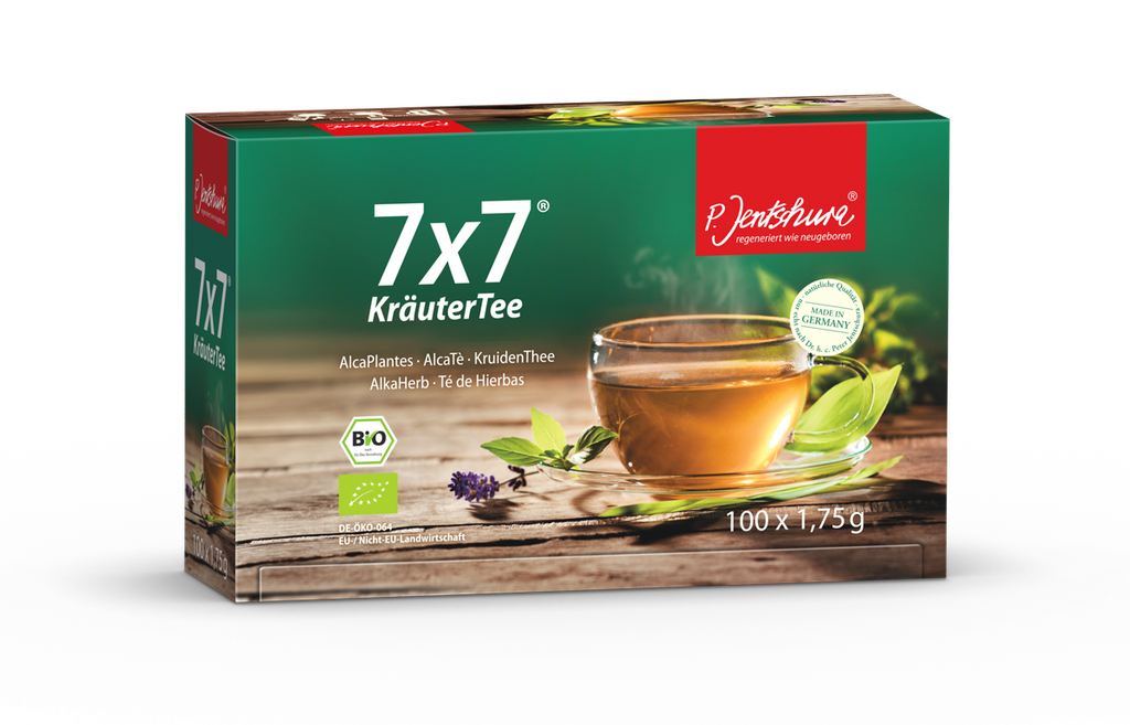 [2600] P.Jentschura 7x7 KräuterTee Filterbeutel BIO 100er