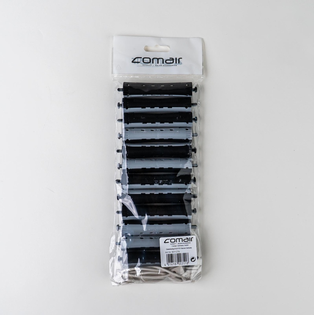 Comair Kaltwellwickler -  16mm grau-schwarz