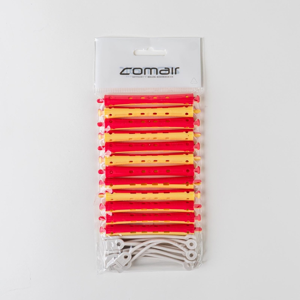 [3012015] Comair Kaltwellwickler -  8 mm gelb/rot