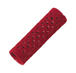 [3012177-neu] Comair Metallwickler beflockt rot 18mm