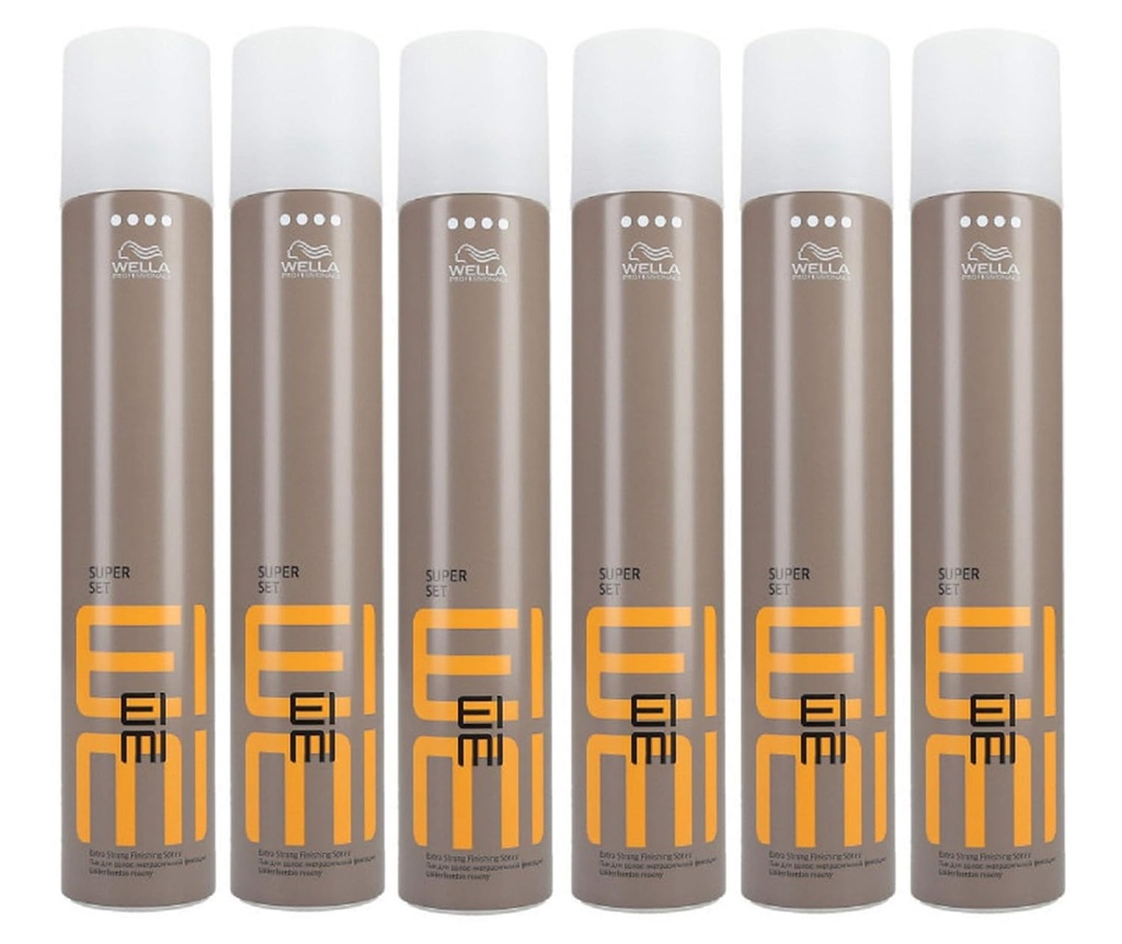 [3078-6] 6 x EIMI SUPER SET Finishing Spray 500ml