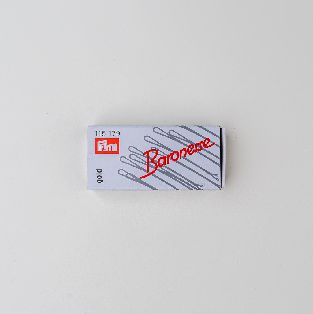 Comair Baronesse Haarklemmen 5cm gold