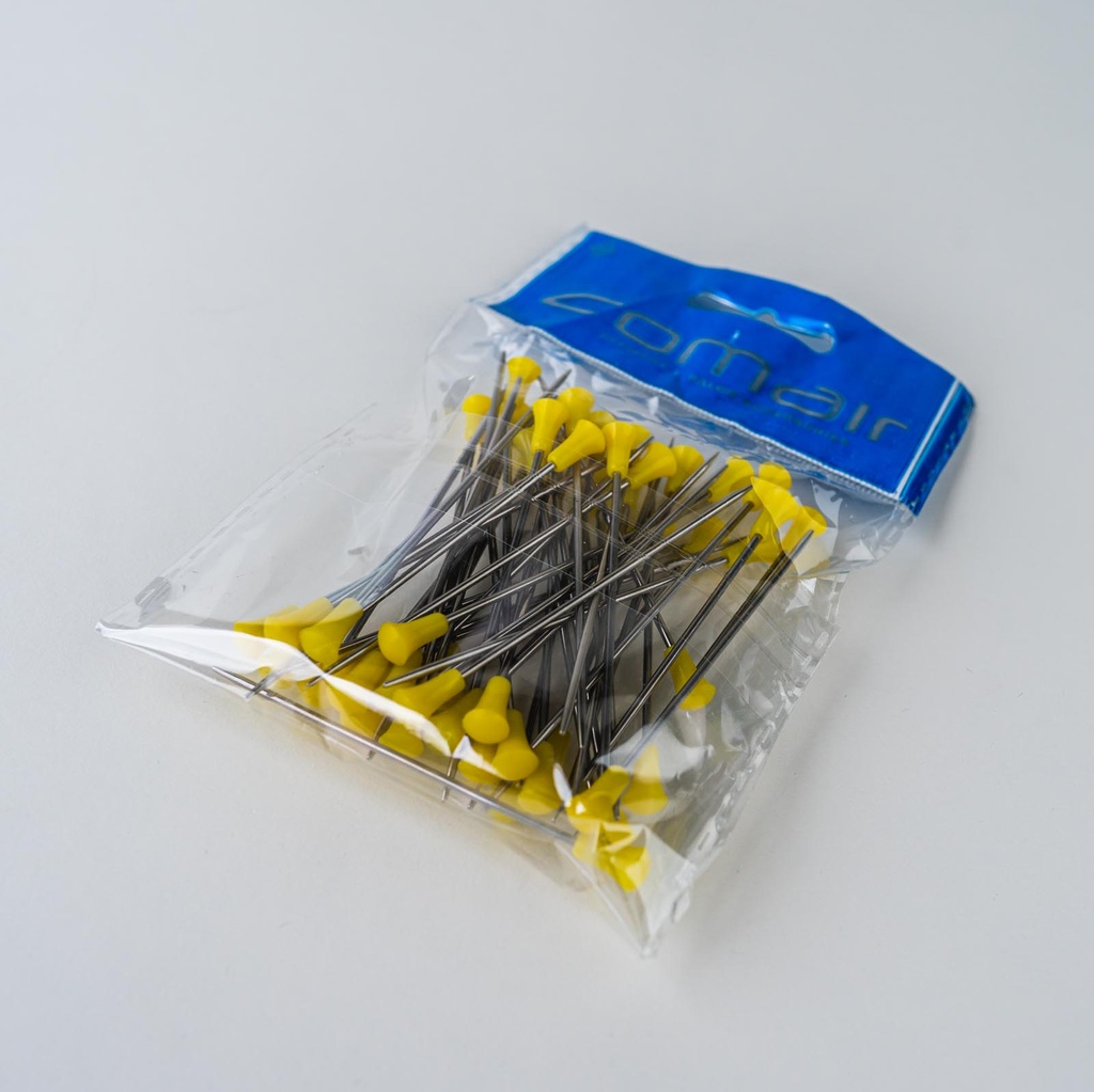 [3150046] Comair Metallstecker gelb 65mm