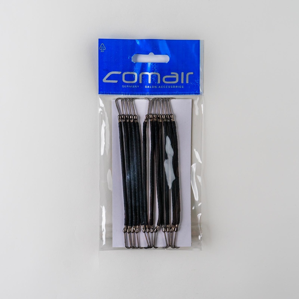 [3150163] Comair Haarbinder schwarz 12 Stk.