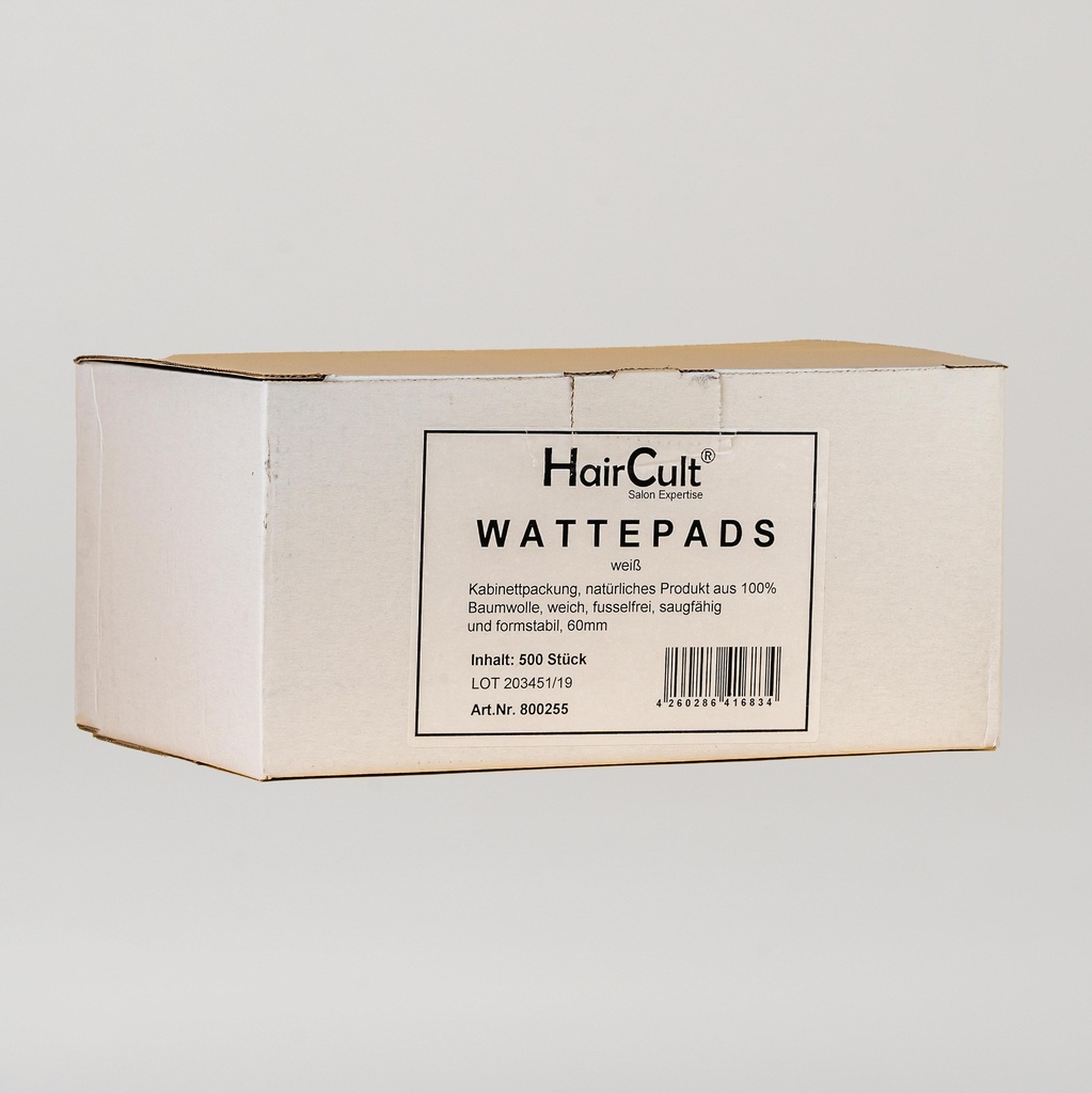 [800255-neu] Check up Hair Cult Wattepads 500Stk.