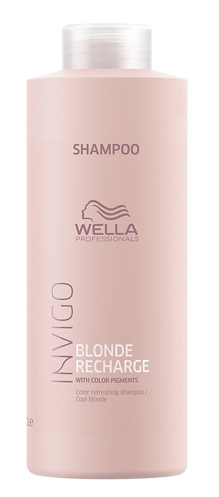 Wella INVIGO Recharge Cool Blonde Shampoo 1000ml