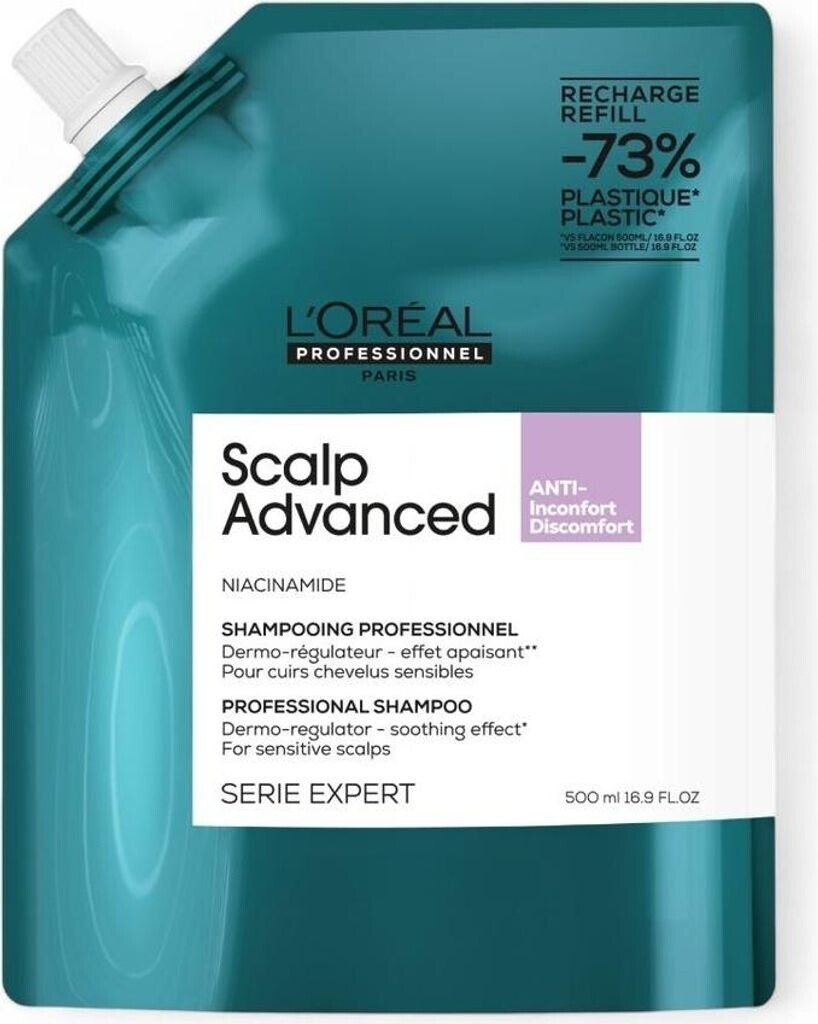[37257] Loreal Serie Expert Anti-Discomfort Dermo-Regulator Shampoo 500ml - Refill