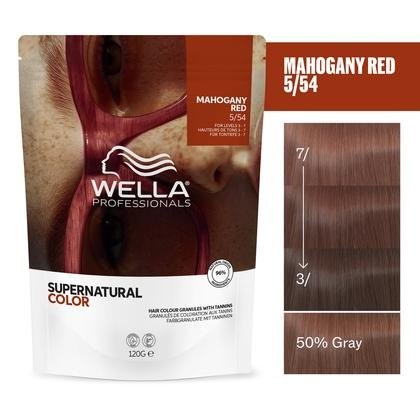 Wella Professionals Supernatural 120g Mahogany Red 5/54