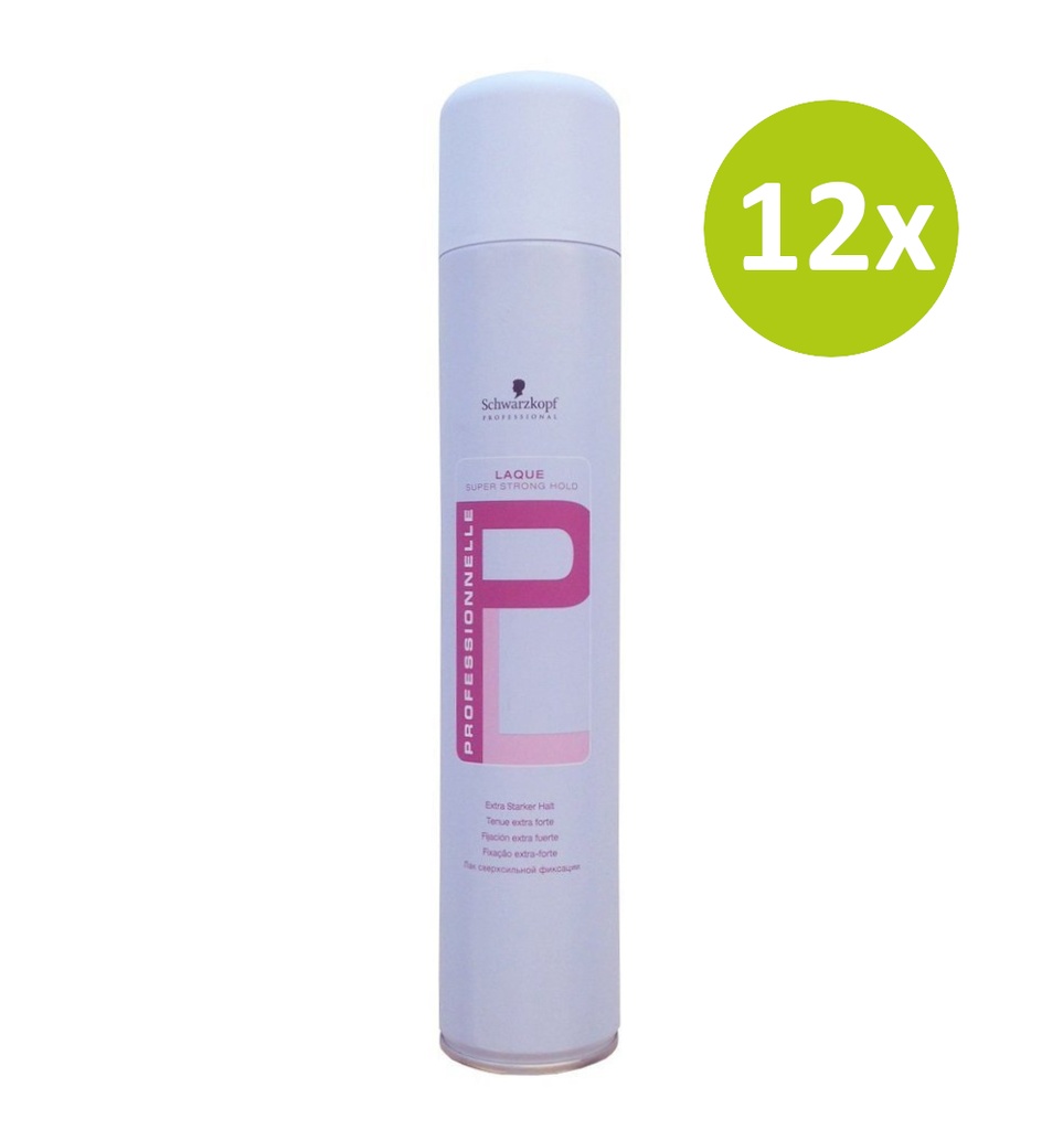 [430616-12] Schwarzkopf Professionnelle Laque  12x 500ml (=6000ml)