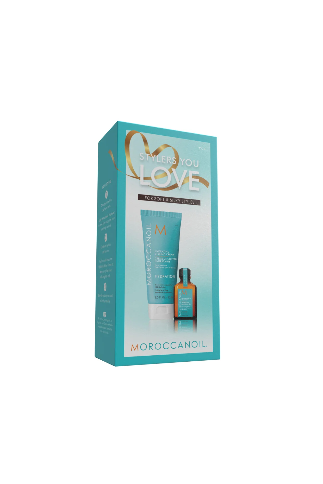 [65332] Moroccanoil Treatment 15ml + Hydration Styling Cream 75ml