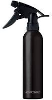 Comair Wassersprühflasche Aluminium schwarz 260 ml