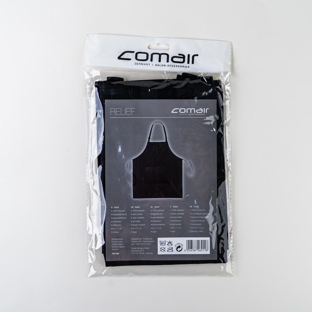 [7001094] Comair Relief Färbeschürze schwarz