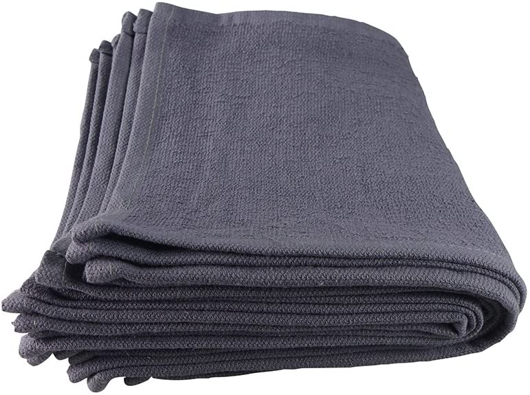 Comair Augentuch anthrazit 30x15cm 10er  Btl. 100% Baumwolle, Essentials