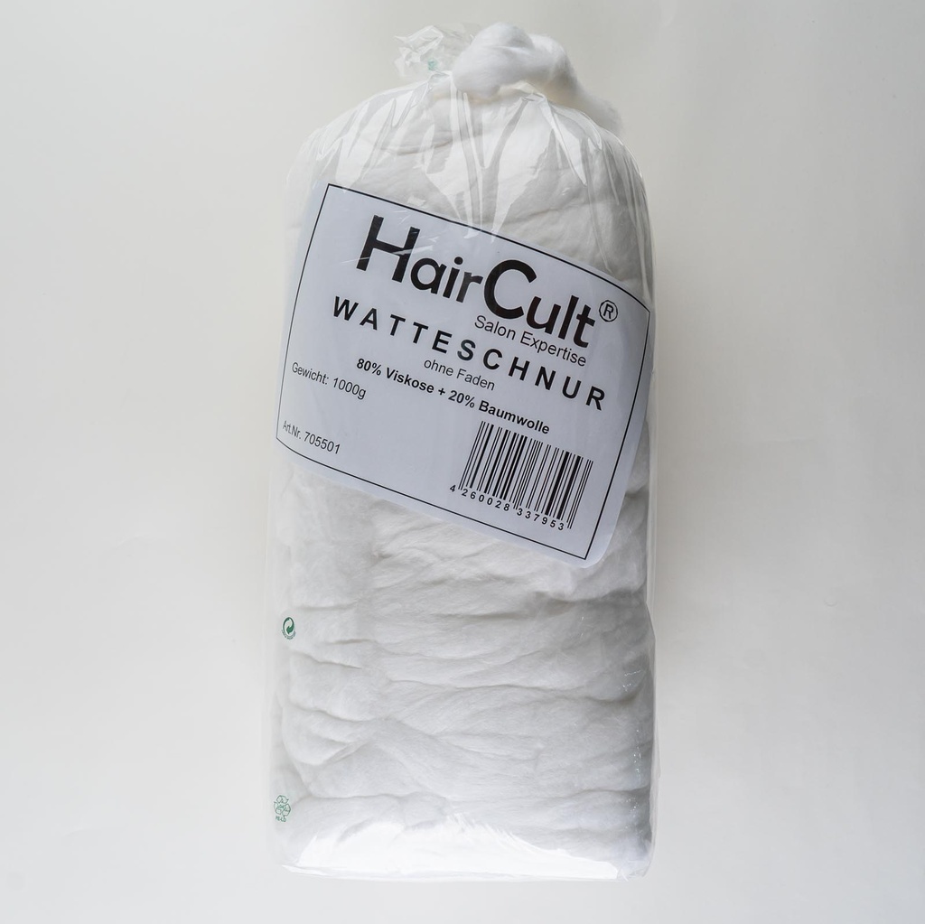 [705501-neu] Check Up Hair Cult Bandwatte ohne Faden 1000g