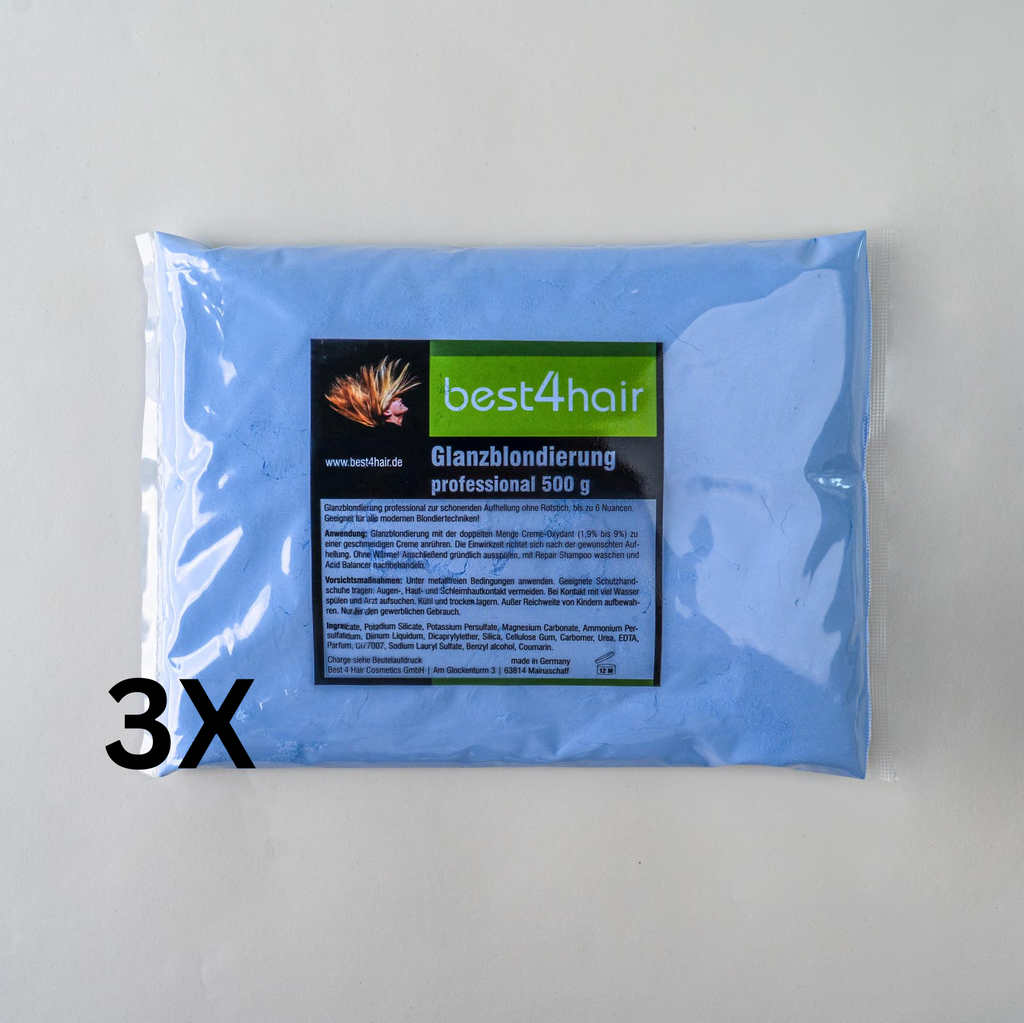 [90204-3] Best4Hair Cocos Blondierpulver 3x 500 g (=1500 g)