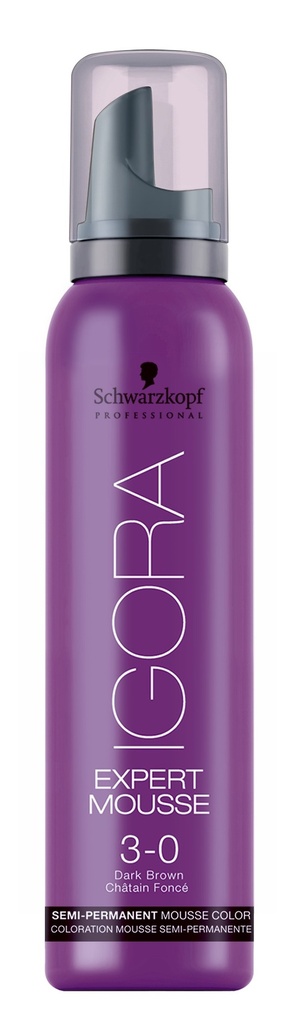 [2802537] Schwarzkopf Igora Expert Mousse 100ml (3-0 Dunkelbraun)