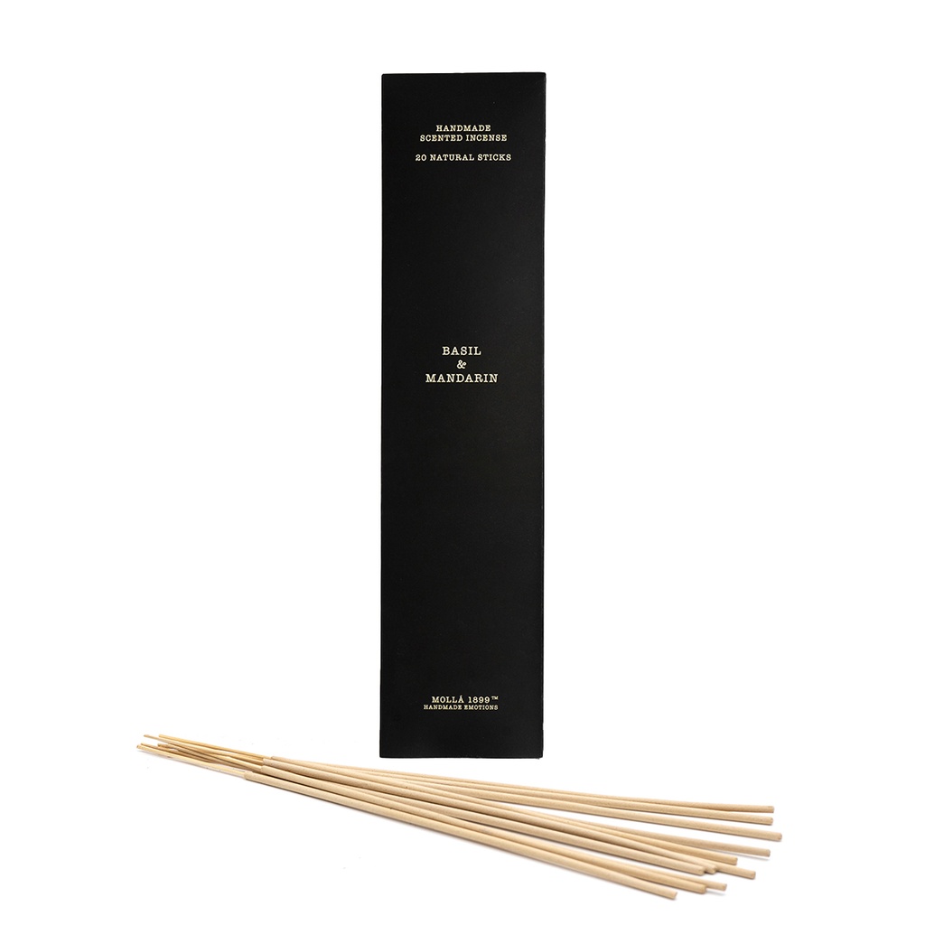[CM-INC38] Cereria Molla 1899 Incense Sticks 20 Stück (Basil & Mandarin)