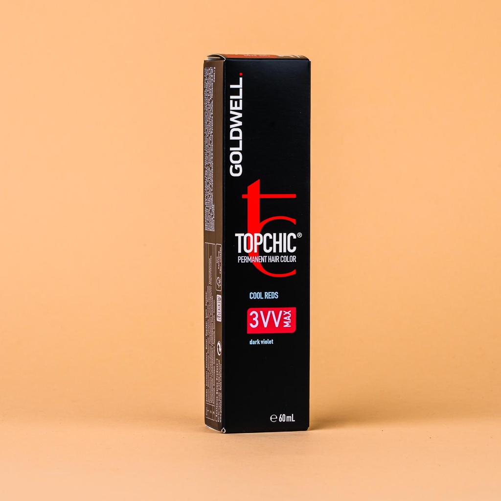 [201703] Goldwell Topchic Tube - Cool Reds 60ml - verschiedene Nuancen - Haarfarbe (3VV MAX - dark violet 60ml)