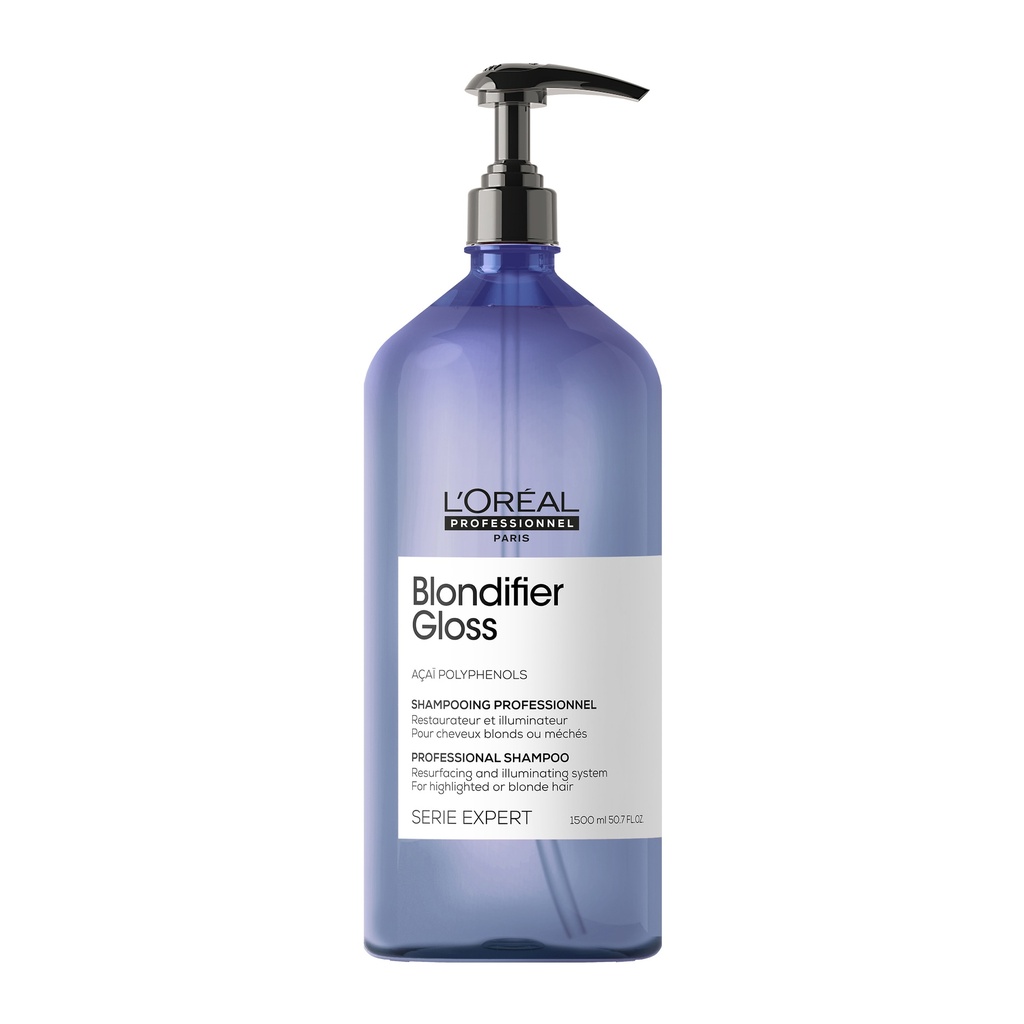 Loreal Serie Expert Blondifier Gloss Shampoo 1500ml (ohne Dosierpumpe)