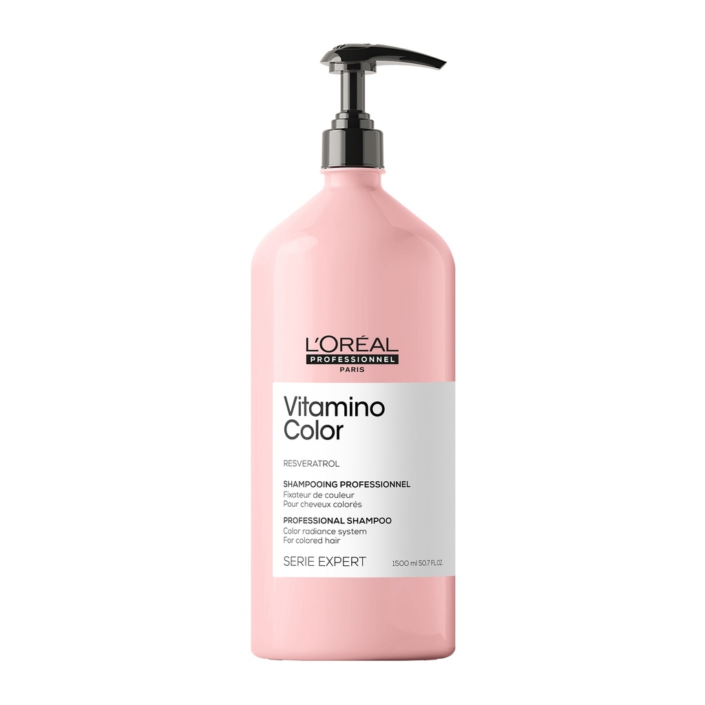 Loreal Serie Expert Vitamino Color Shampoo 1500ml (ohne Dosierpumpe)