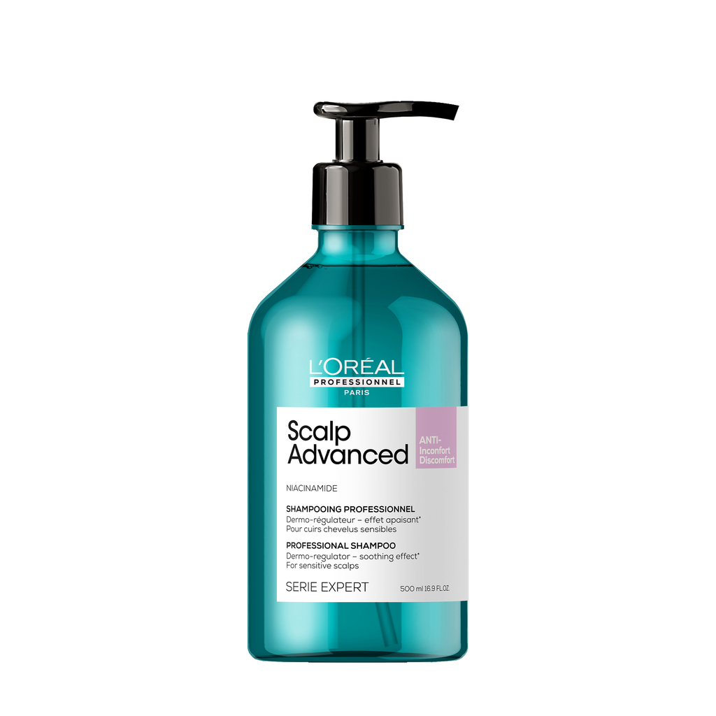 [E38481] Loreal Serie Expert Scalp Advanced Anti-Discomfort Dermo-Regulator Shampoo 500 ml