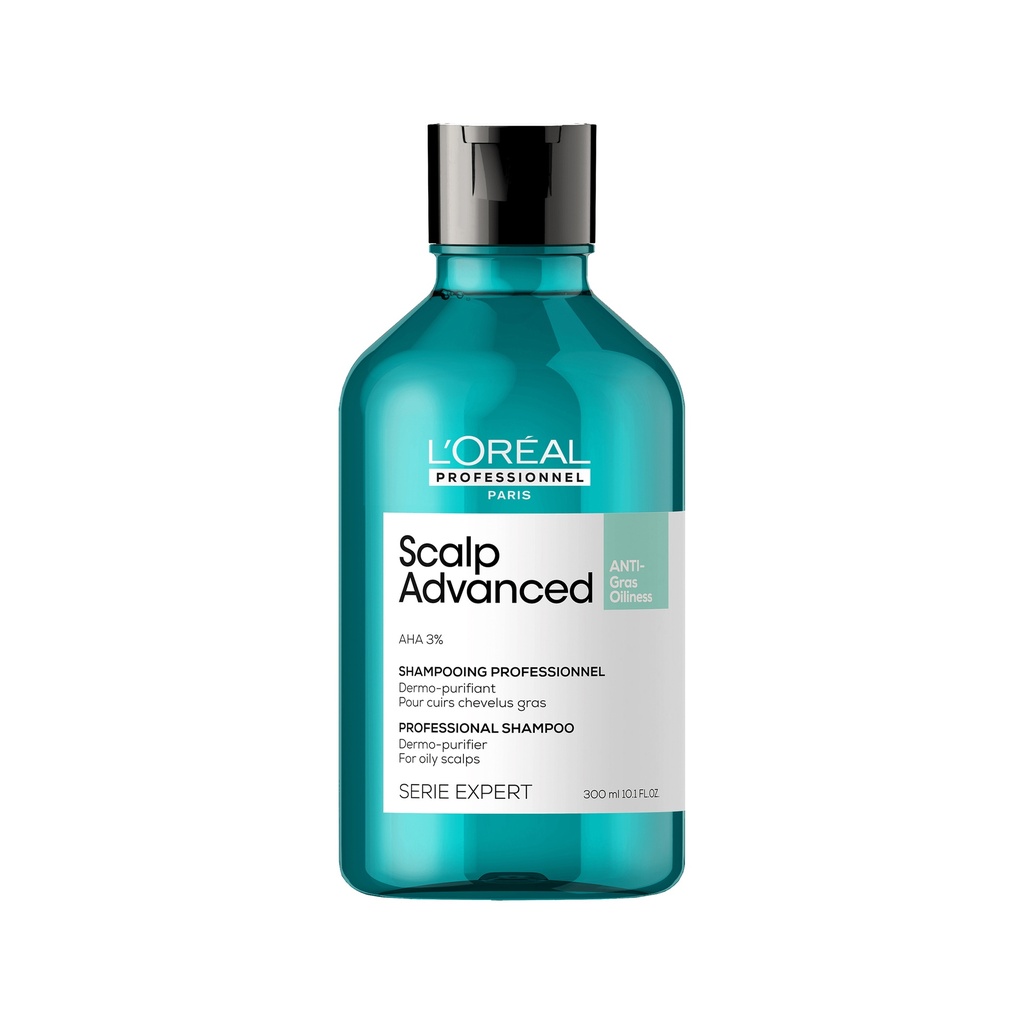 Loreal Serie Expert Scalp Advanced Anti-Oiliness Dermo-Purifier Shampoo AHA 3% 300ml