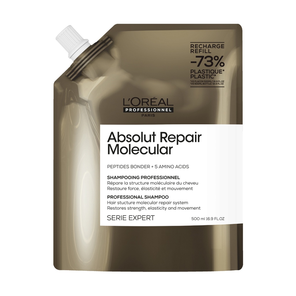 Loreal Serie Expert Absolut Repair Molecular Shampoo Refill 500ml