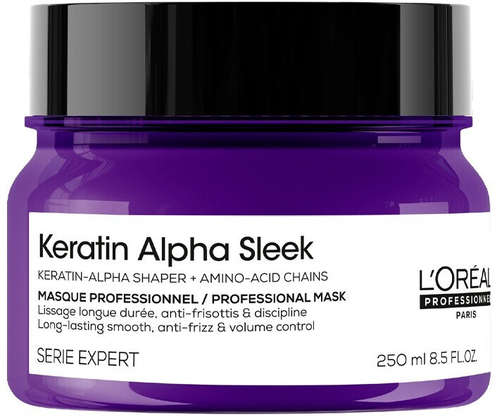Loreal Keratin Alpha Sleek Maske - 250 ml