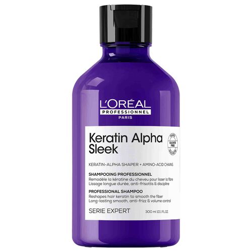 Loreal Keratin Alpha Sleek Shampoo - 300 ml