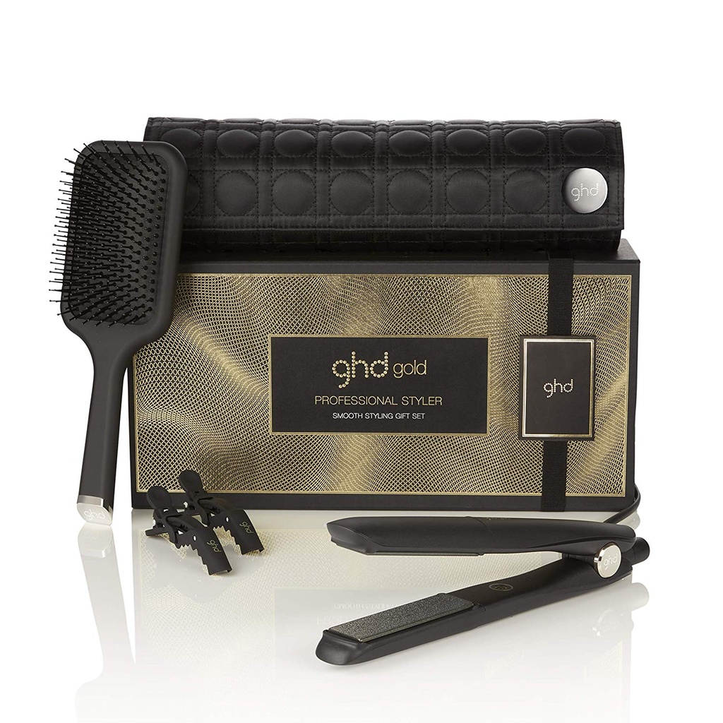 [PS016BCRCOWCA] GHD gold Styler mittel Geschenkset