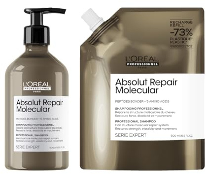 Loreal Serie Expert Absolut Repair Molecular Duo Set 500ml - Shampoo