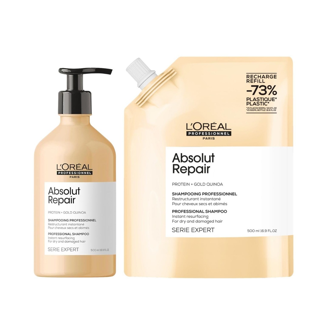 [UDE02642] Loreal Serie Expert Absolut Repair Duo Set 500ml - Shampoo