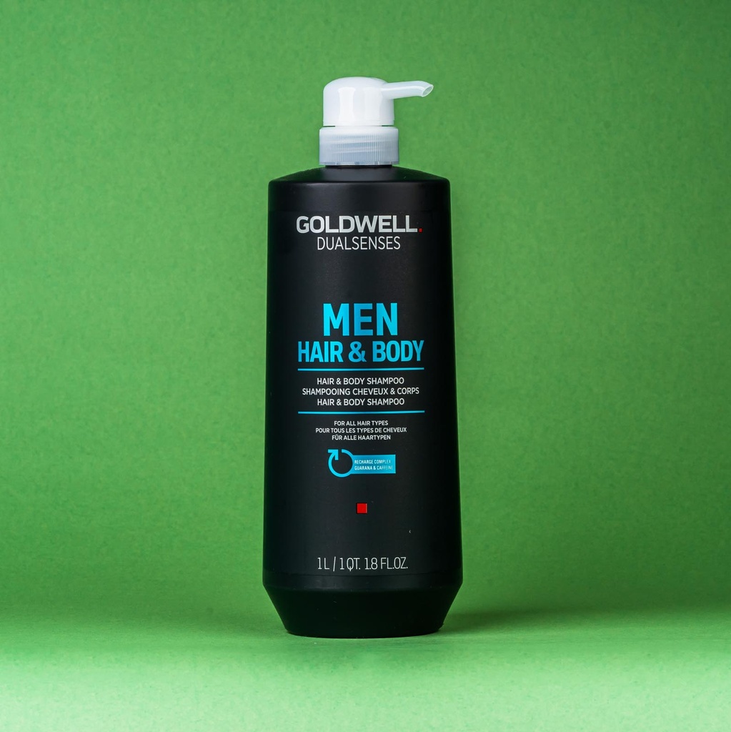 [202873] Goldwell Dualsenses For Men Hair & Body Shampoo 1000ml