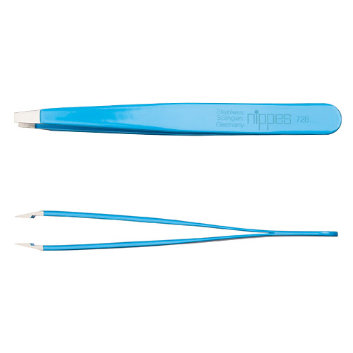 [0959837] Nippes Kosmetik Pinzette Blau gerade