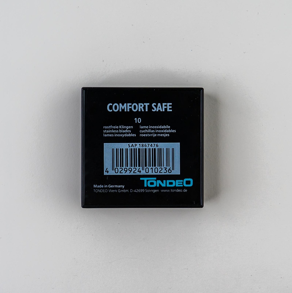 [1103-neu] Tondeo Comfort Safe 10 Klingen