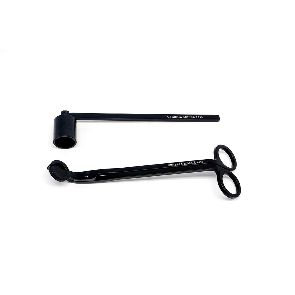 [1238] Cereria Molla 1899 Set Wick Trimmer & Candle Snuffer