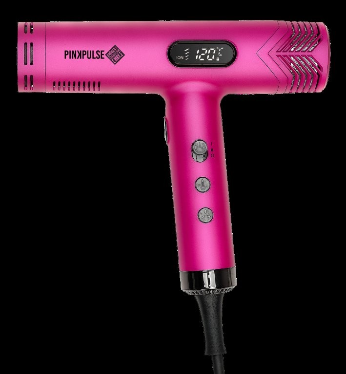 [14102640] Efalock Fantasya Pink Pulse High Speed Hairdryer