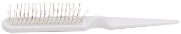 [14111452] Efalock Toupierbürste 3-reihig mit Noppen Weiß