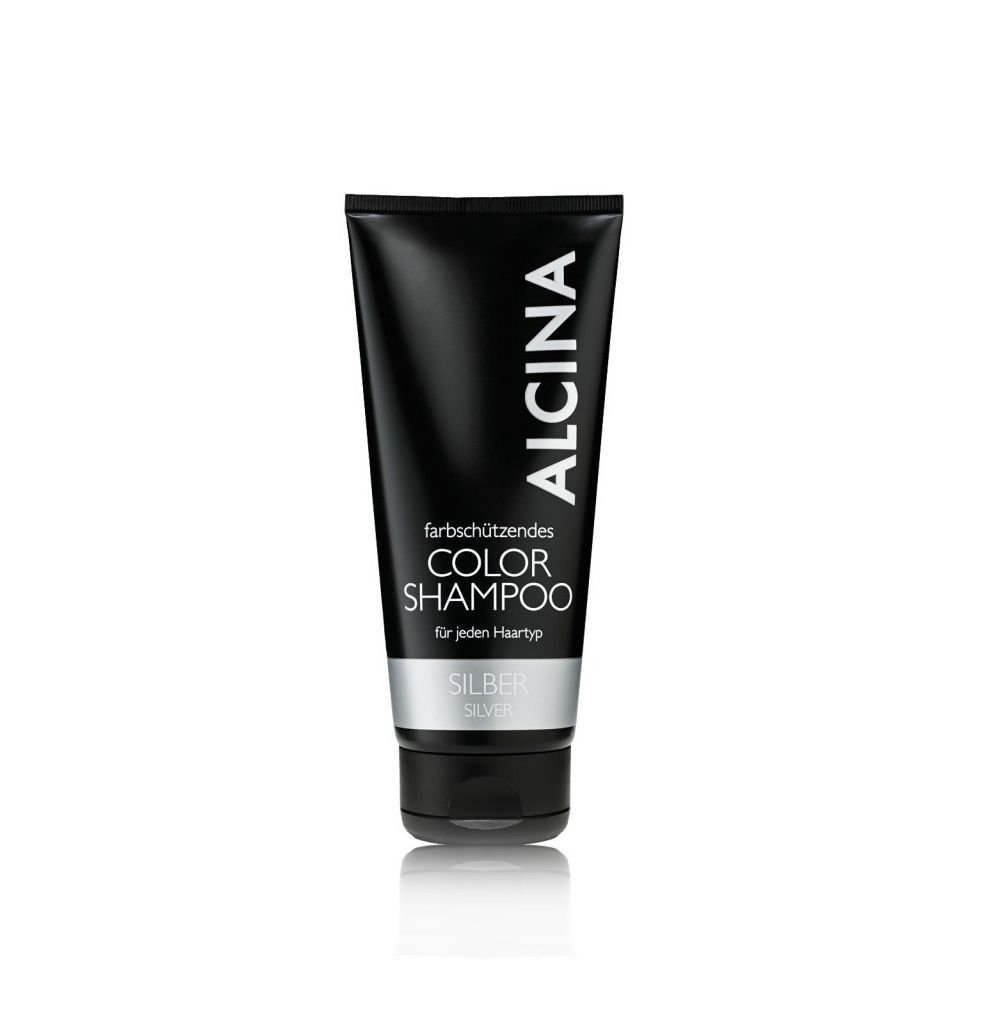 [17342] Alcina farbschützendes Color Shampoo SILBER  für jeden Haartyp 200ml