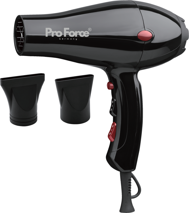 [200025] Proforce Haartrockner "Tornado" 2000W schwarz