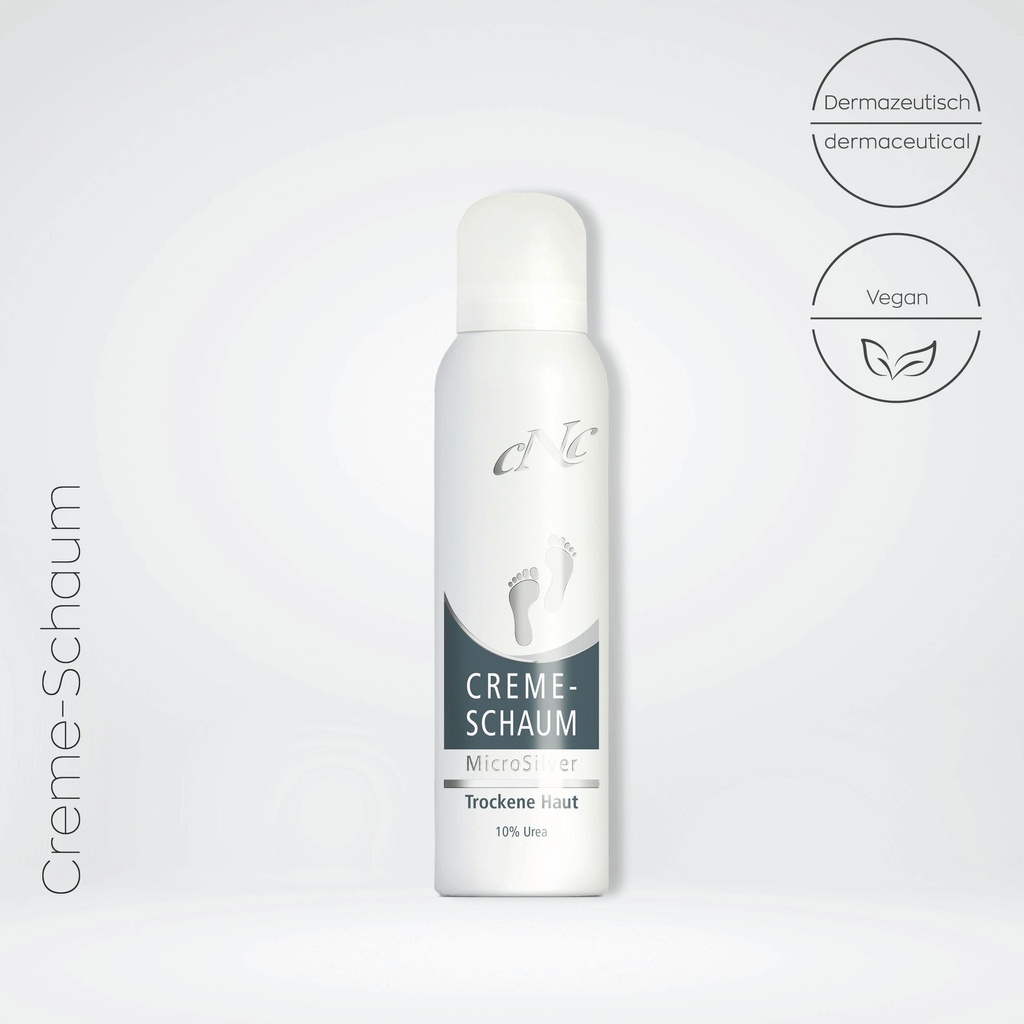 [330005] CNC MicroSilver Fuß Creme-Schaum 50ml (10%Urea)