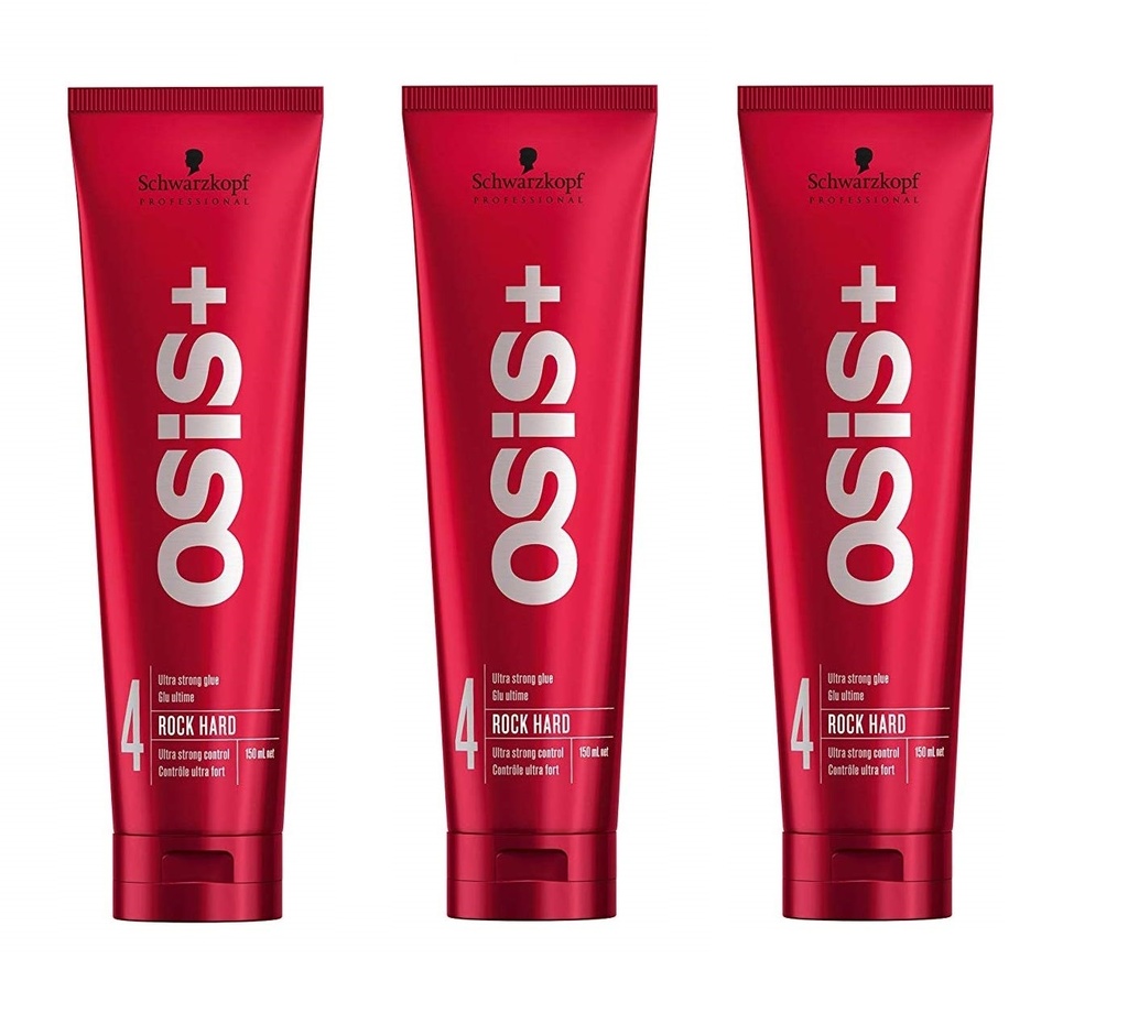 [2147137-3] Schwarzkopf OSiS+ ROCK HARD Styling Glue 3x 150ml (=450ml)